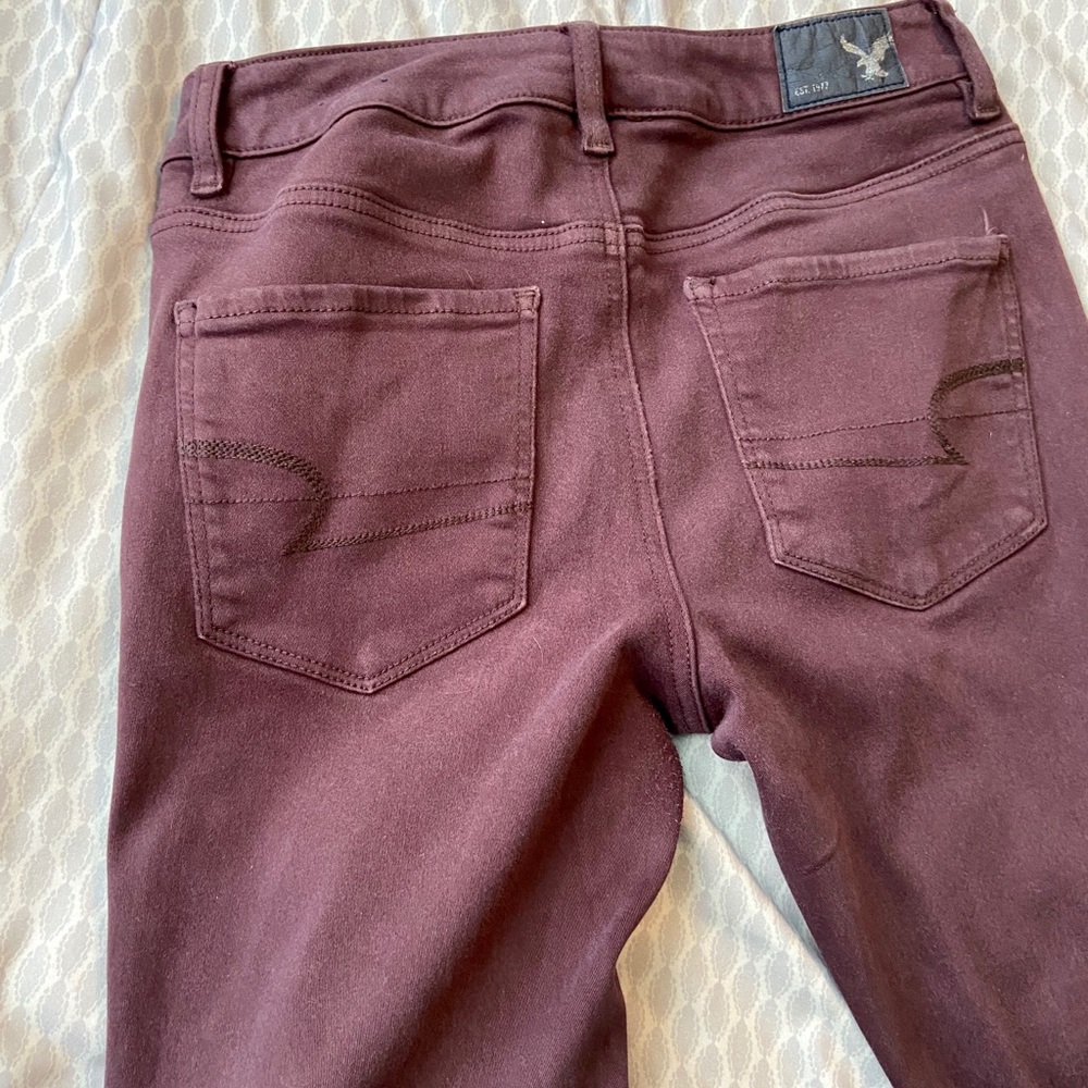 American Eagle Hi Rise Crop Jegging